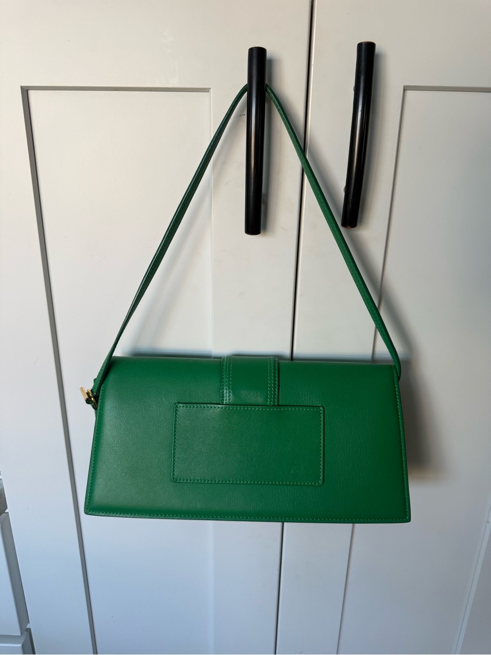Jacquemus Long Le Bambino Leather Shoulder Bag – Green - Picture 3 of 6